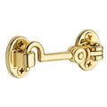 Cabin Door Hook 2-1/2x22 Satin Brass F35788
