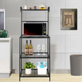 Black Steel Baker's Rack H136334