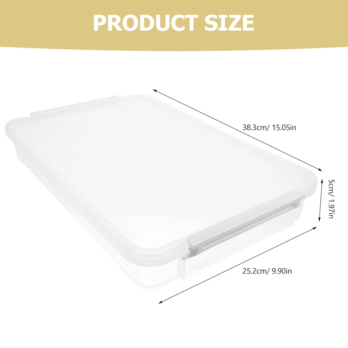 Clear Storage Bins B7768