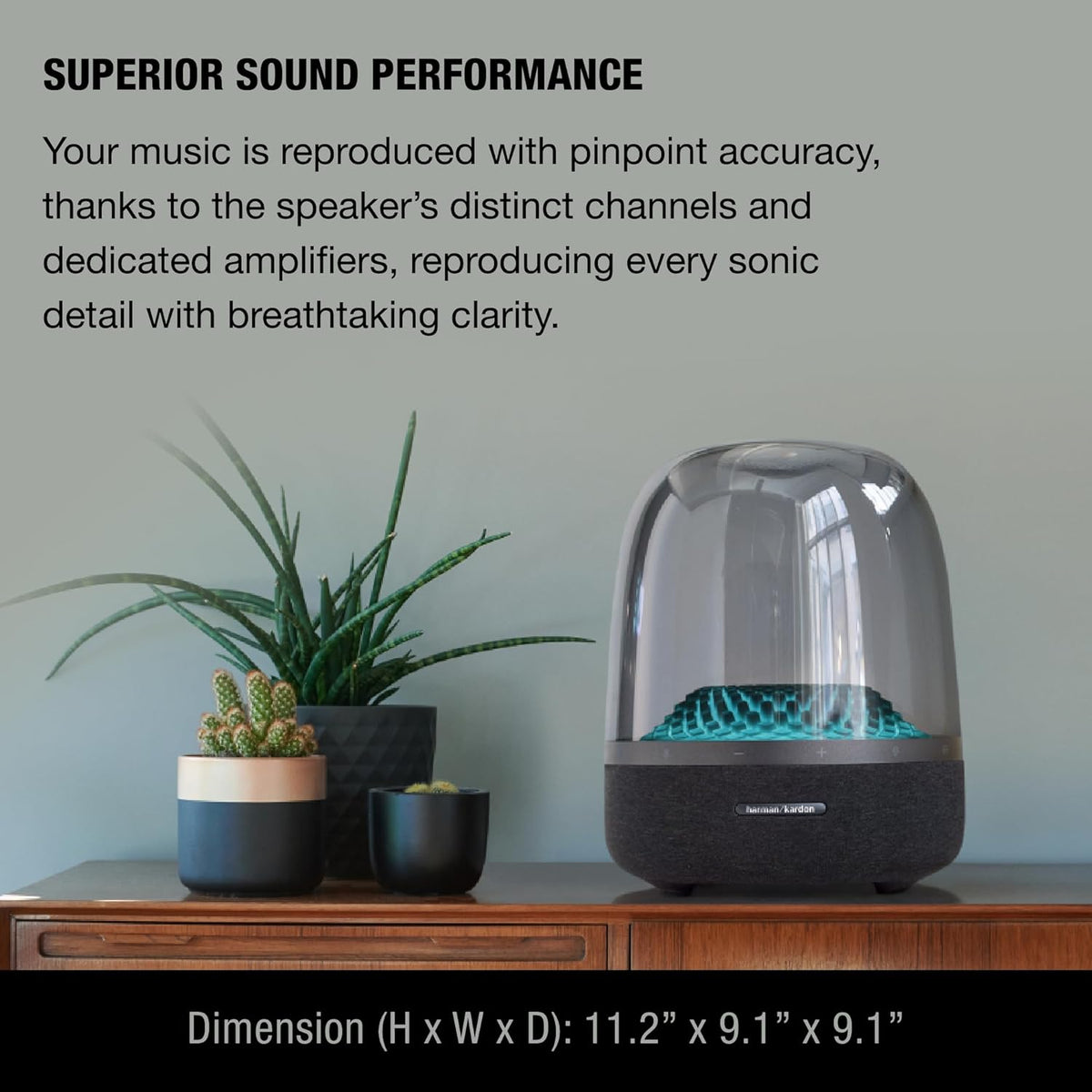 Bluetooth Home Speaker with Diamond-Effect Lighting R19172