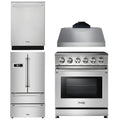 30 Electric Range, Range Hood, Refrigerator, Dishwasher P380940