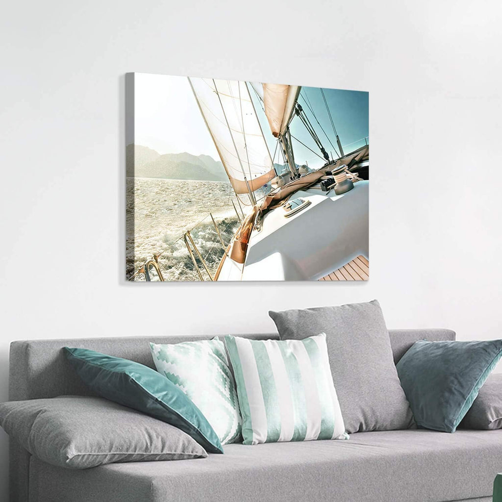 Nautical Canvas Wall Art Print U99859