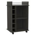 Dark Brown Bar Cart S8433