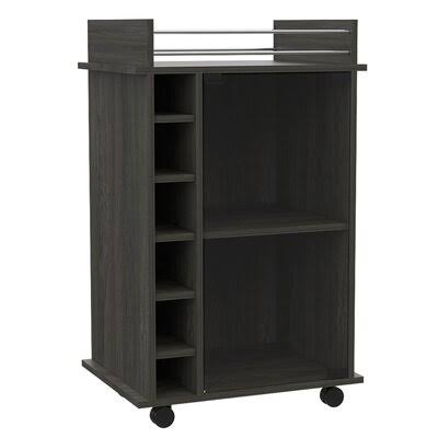 Dark Brown Bar Cart S8433