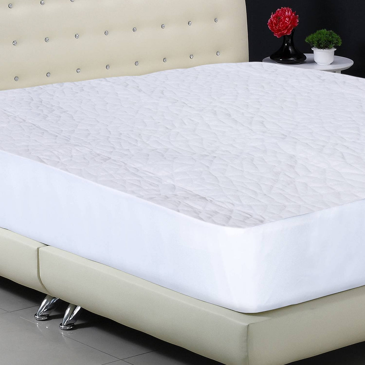 California King Snow Mattress Protector O5888