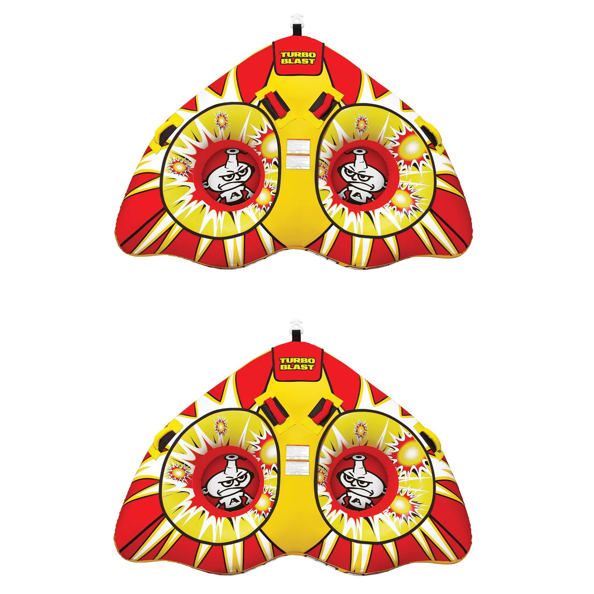 Inflatable Double Rider Towable Tube 2 Pack M4483