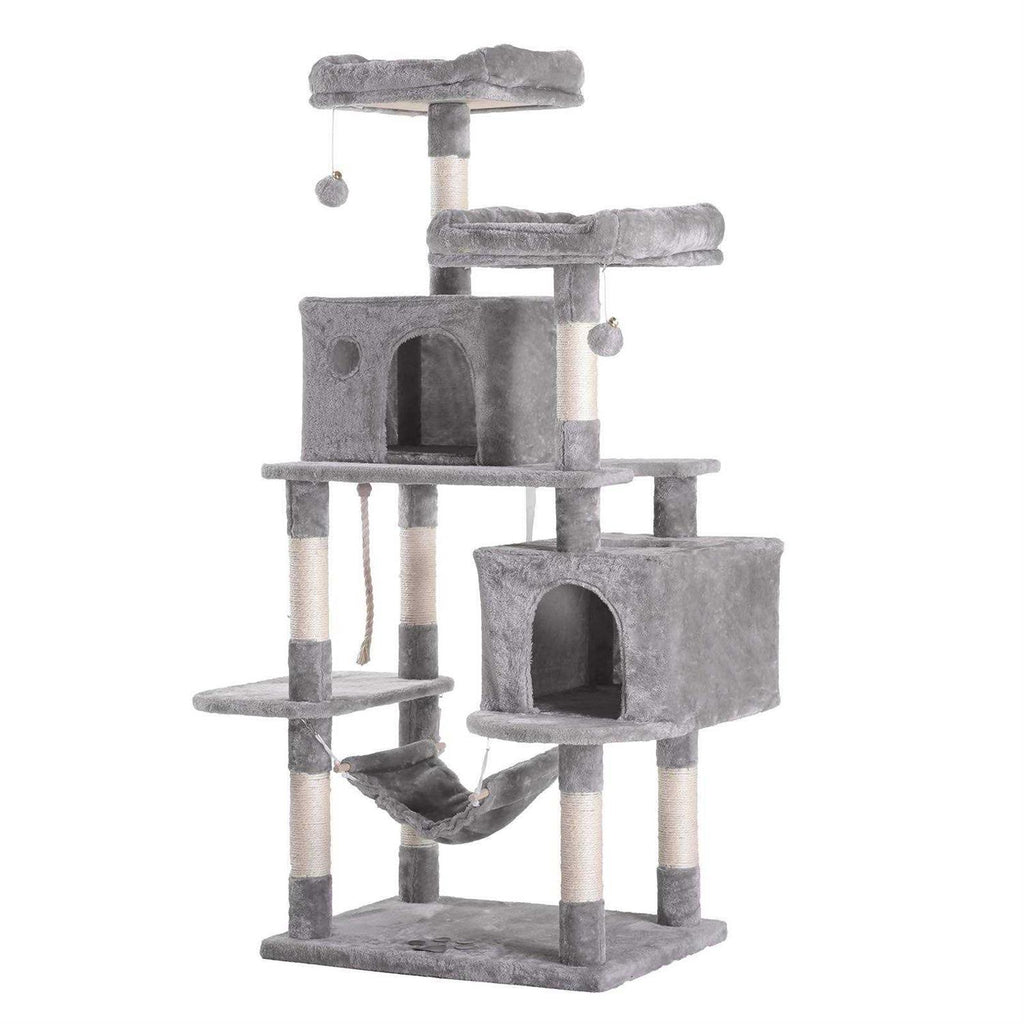 Large Multi-Level Cat Tree Condo with Sisal-Covered Scratching Posts R223889