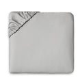 Grey Twin Cotton Fitted Sheet C346372