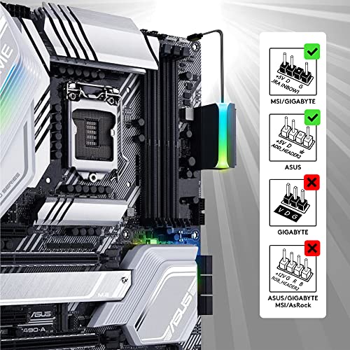 White 24-pin ATX Power Connector Adapter W4817