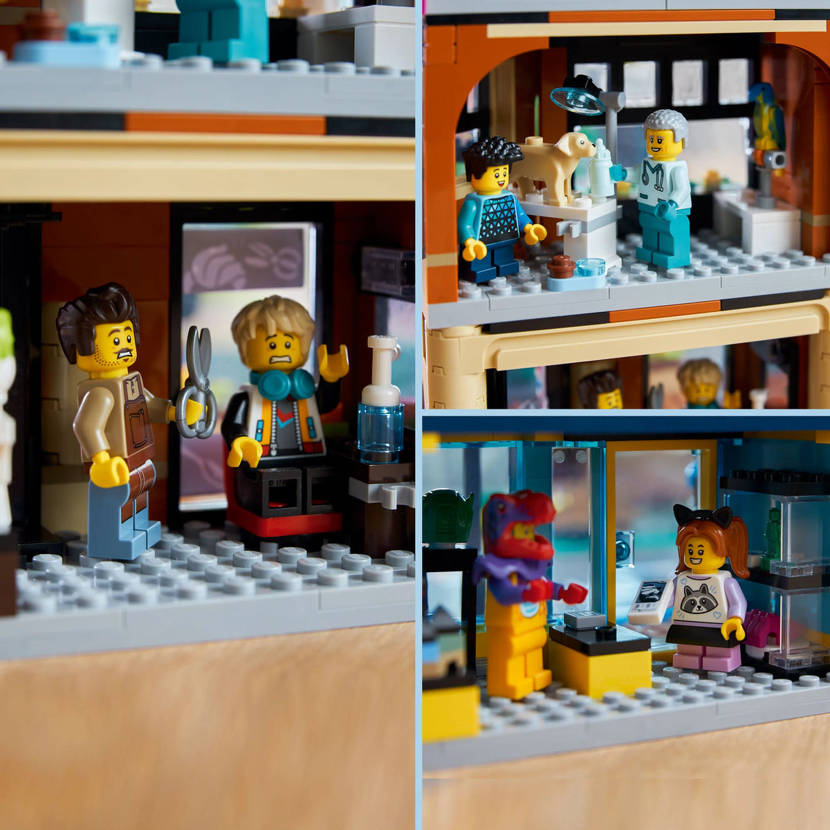 LEGO City Building Toy Set with 14 Minifigure Characters and Dog Figure K338813