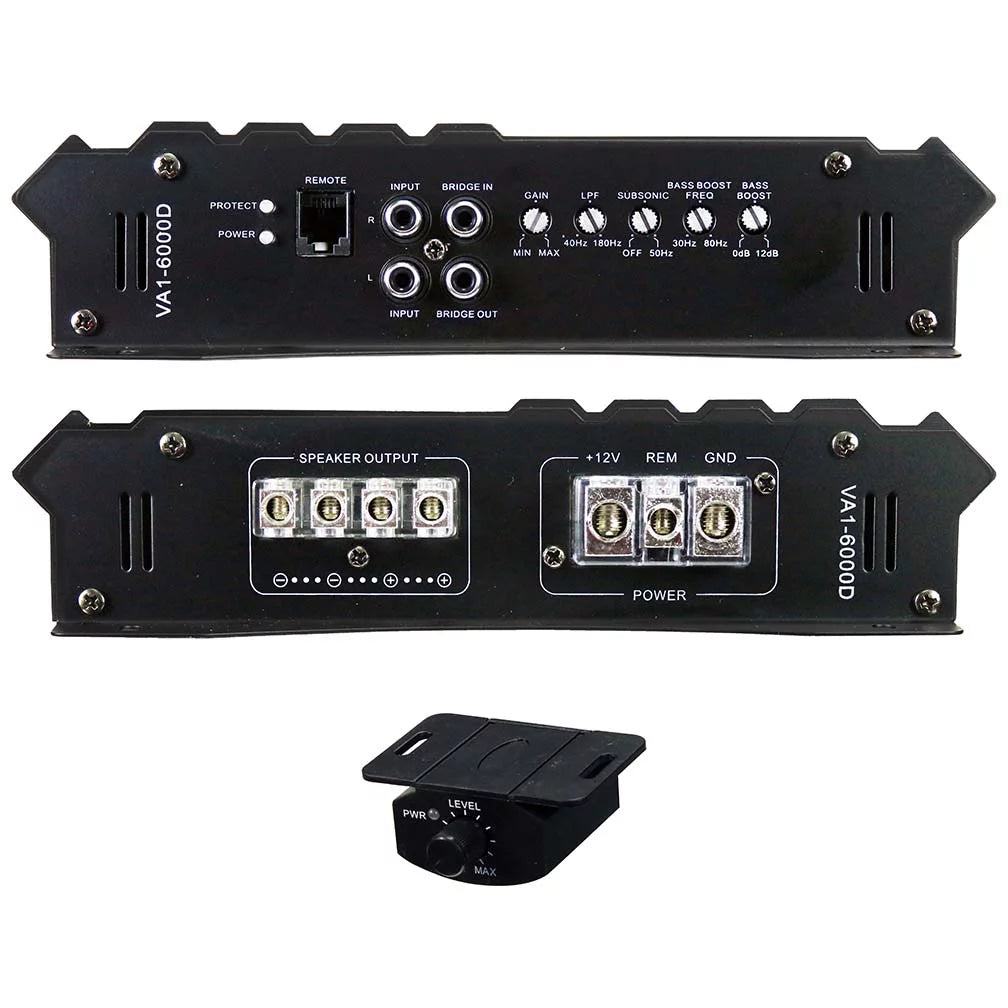 6000-watt Max Monoblock Class D Amp O164883