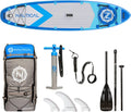 10' Inflatable Stand Up Paddle Board with Roller Bag U864