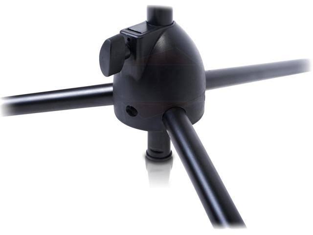 2 Pack Microphone Boom Arm Stand Holder XLR Cable Mic Clip A292