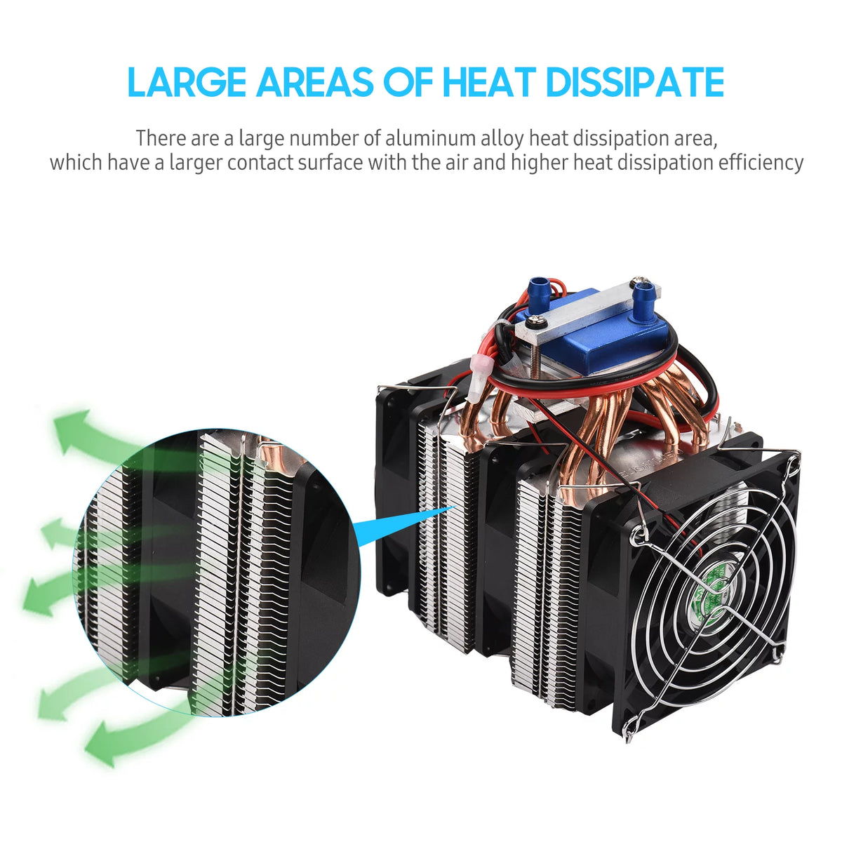 180W Semiconductor Refrigeration Aquarium Chiller for 40 Liters L324