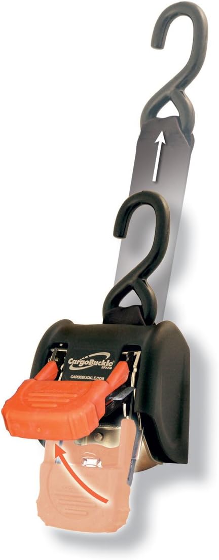 2-Pack Retractable Ratchet Tie-Down System N351156