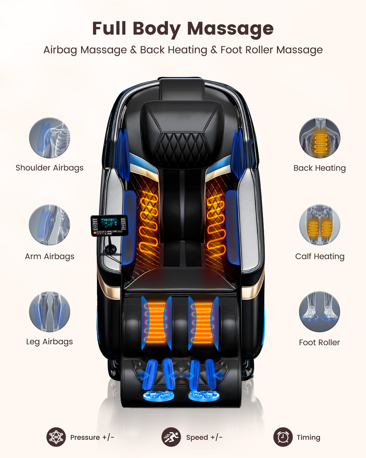 4D Massage Chair with Heating L1098