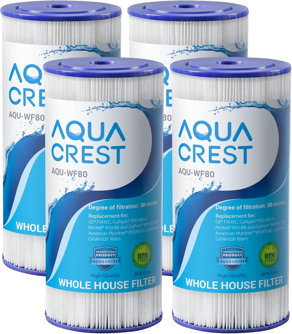 Whole House Pleated Sediment Filter, Pack of 4 T358629