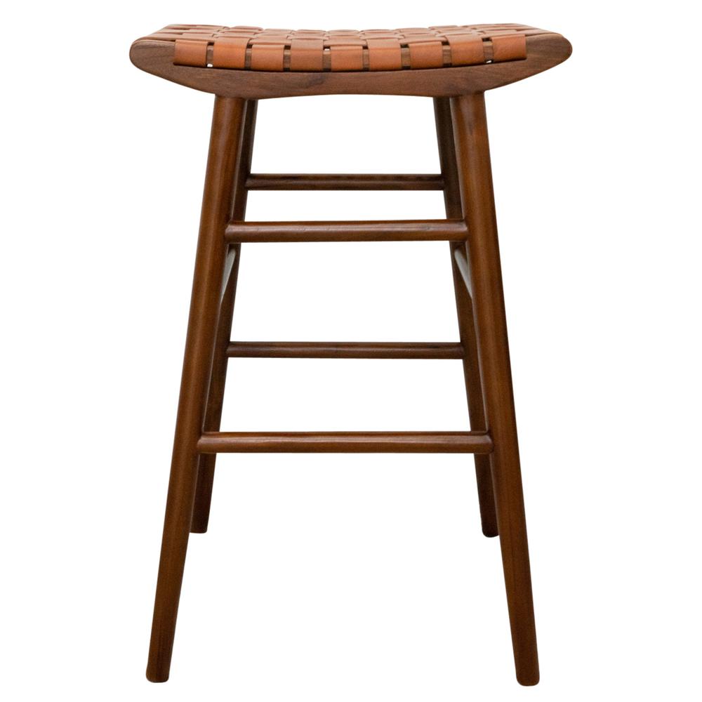Genuine Leather Counter Stool Y13344