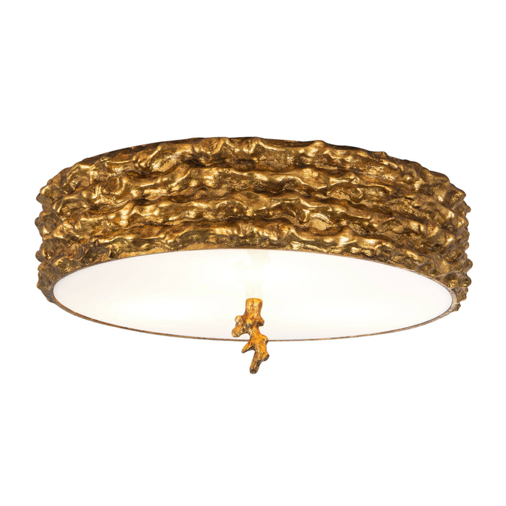 Gold 3-Light Flush Q292343