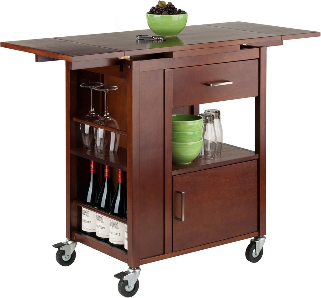 Walnut Kitchen Cart S181