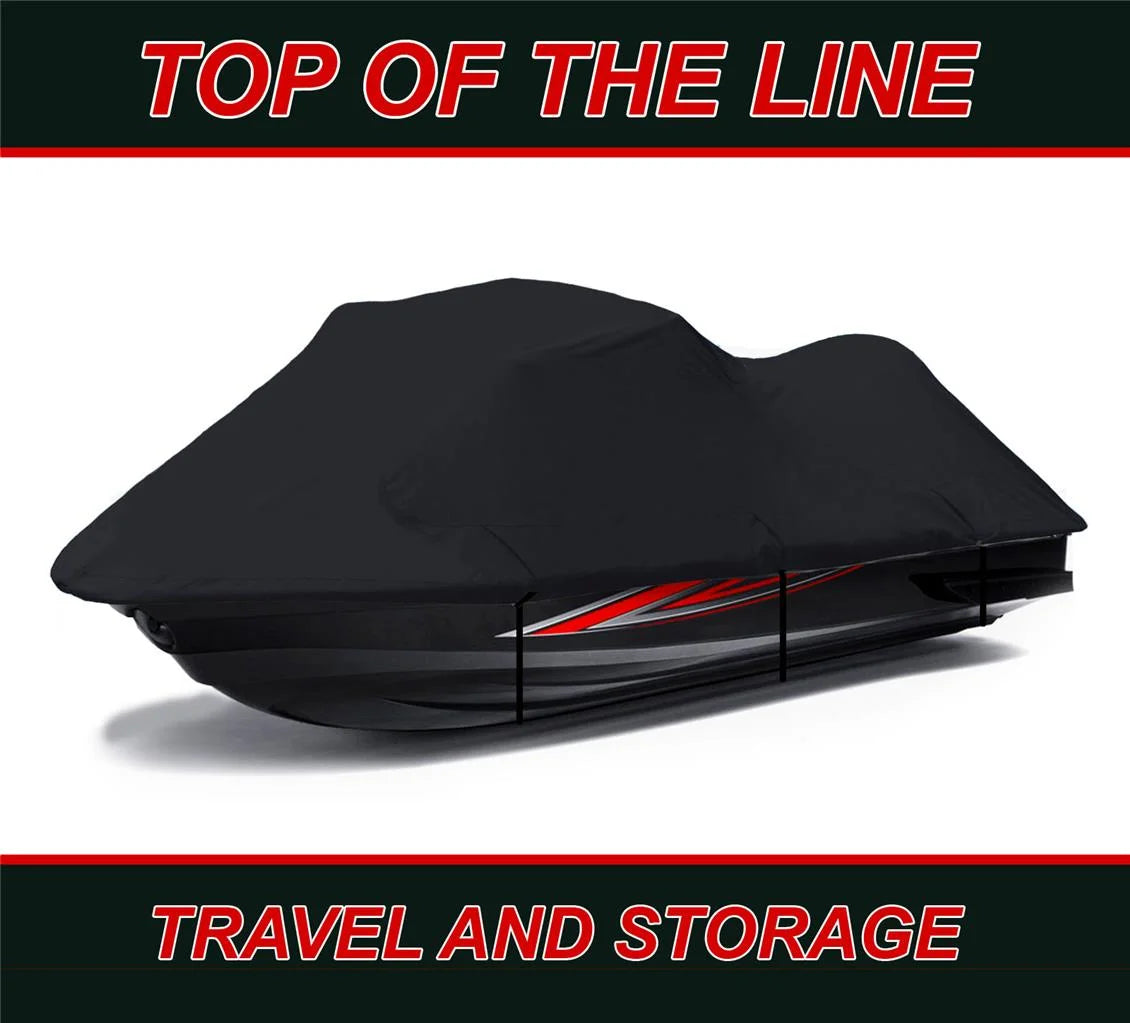 Black 600 Denier JetSki Cover J9869