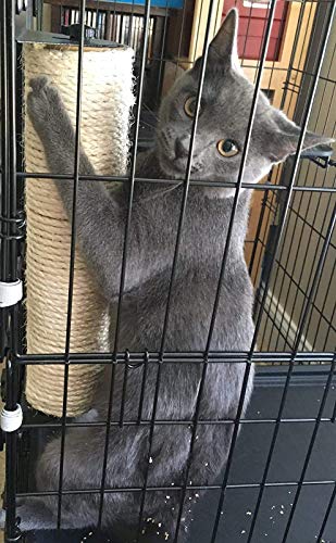 Cat Scratching Post Cage Mounted Sisal S138