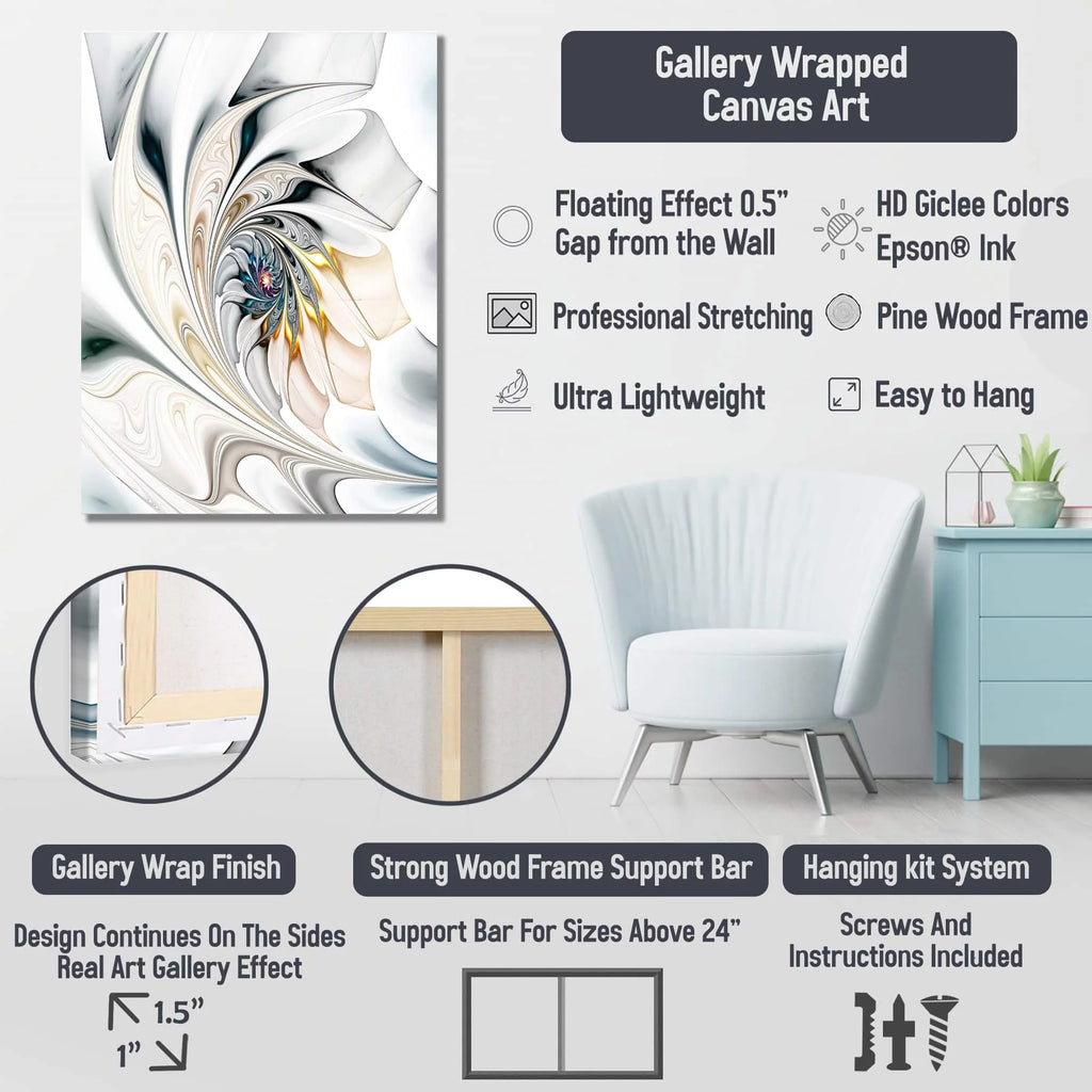Abstract Liquid Ink Multipanel Wall Decor 48 In. Wide X 28 In. High C41770