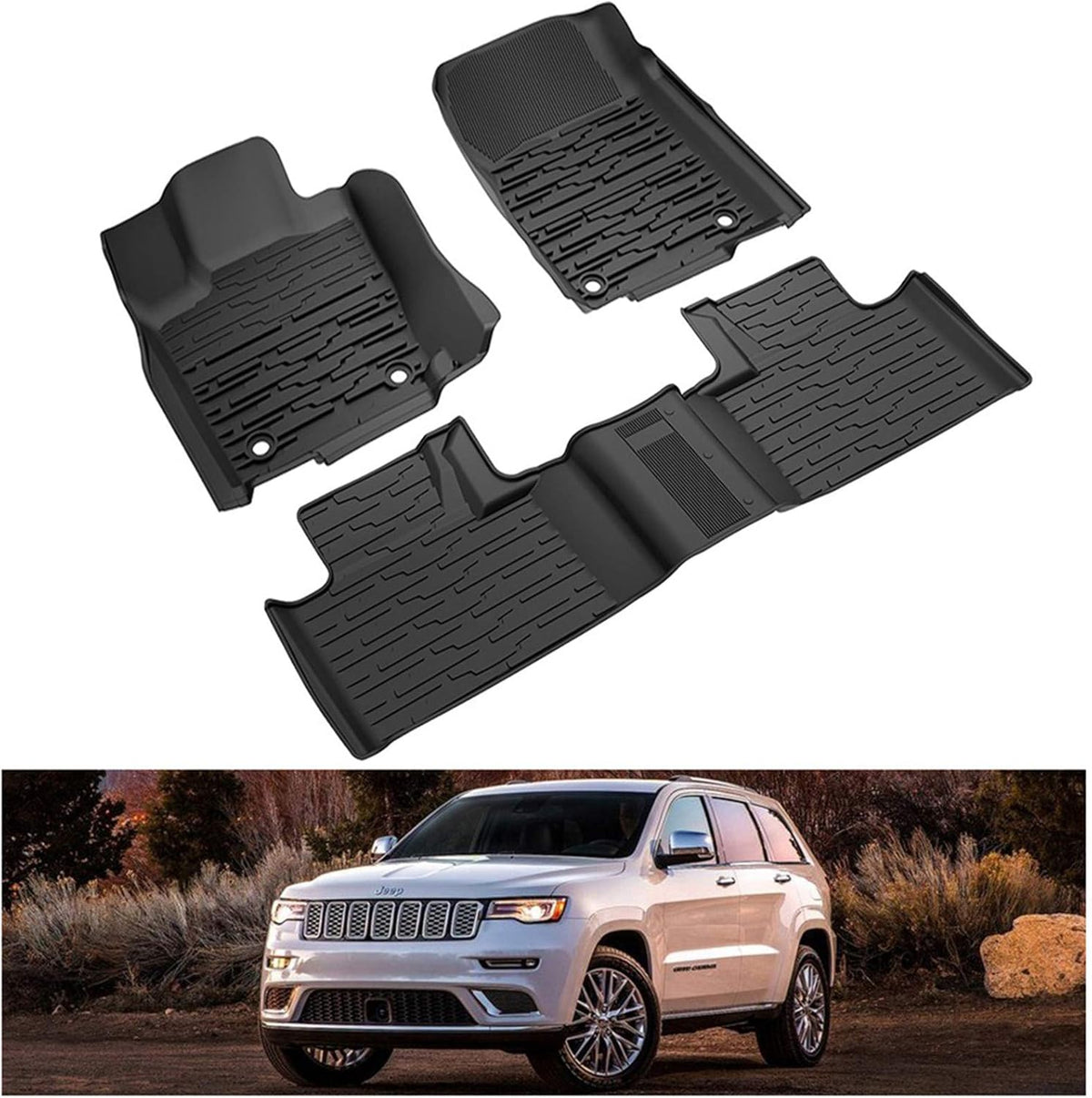 Black Rear Cargo Mat Liner, 1 Pcs D769108