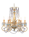 6-Light Candle-Style Chandelier M828