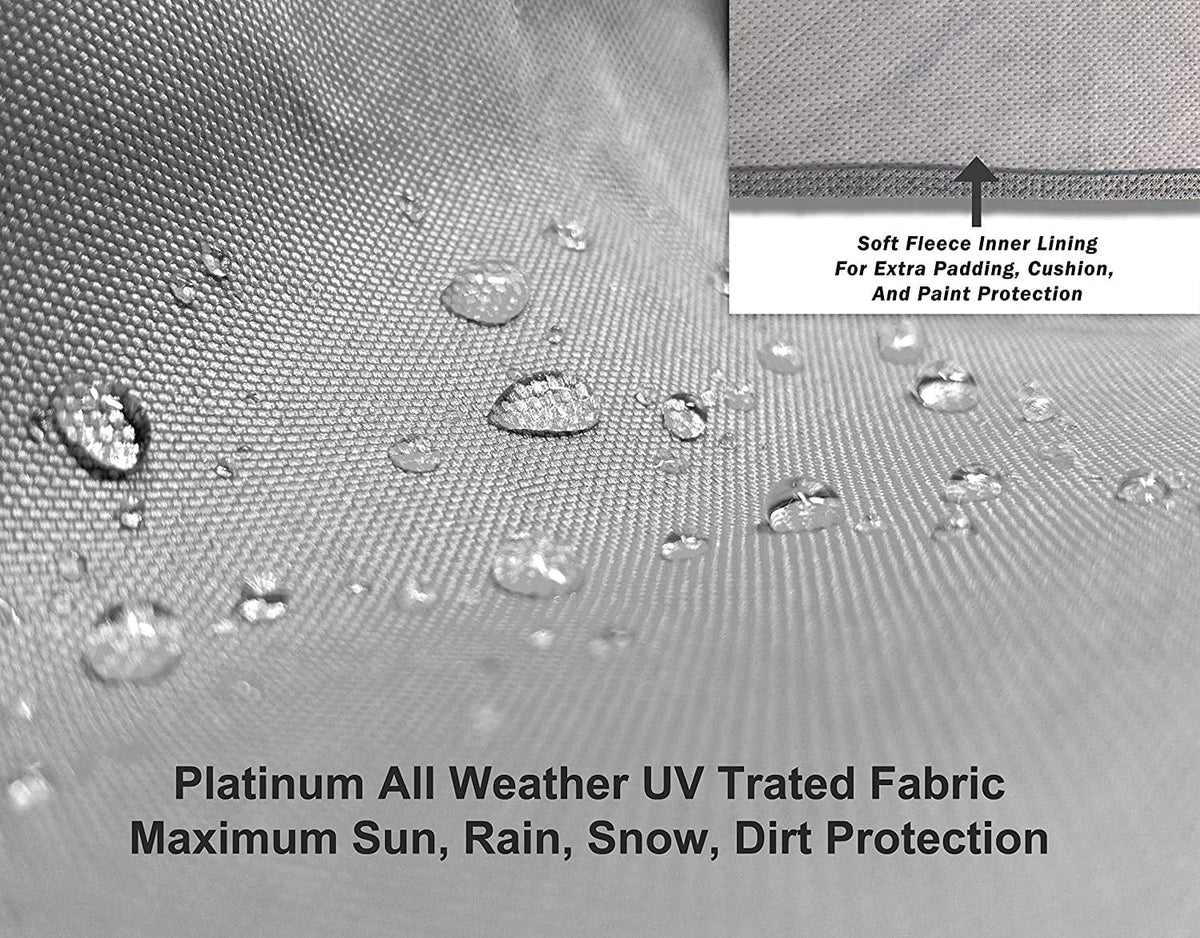 Weatherproof Car Cover with Fleece Lining D11336