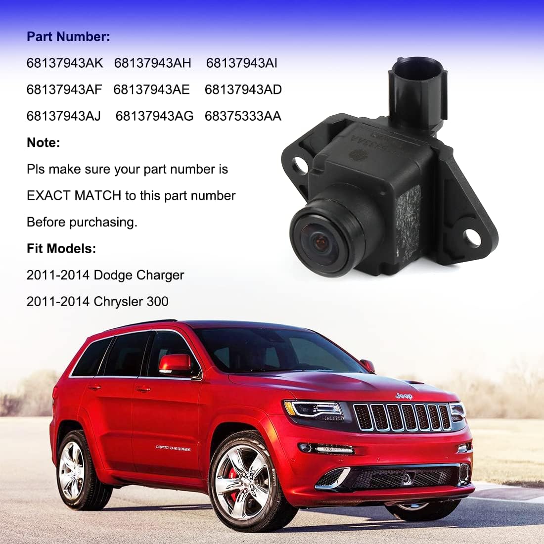 Rear View Backup Camera W563