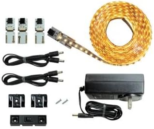 Warm White 3000 K 3M LED Strip Kit Under Cabinet Lighting, Pack of 2 U791108