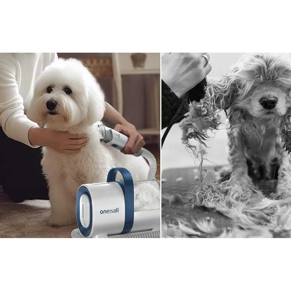 Dog Hair Vacuum & Dog Grooming Kit O86226