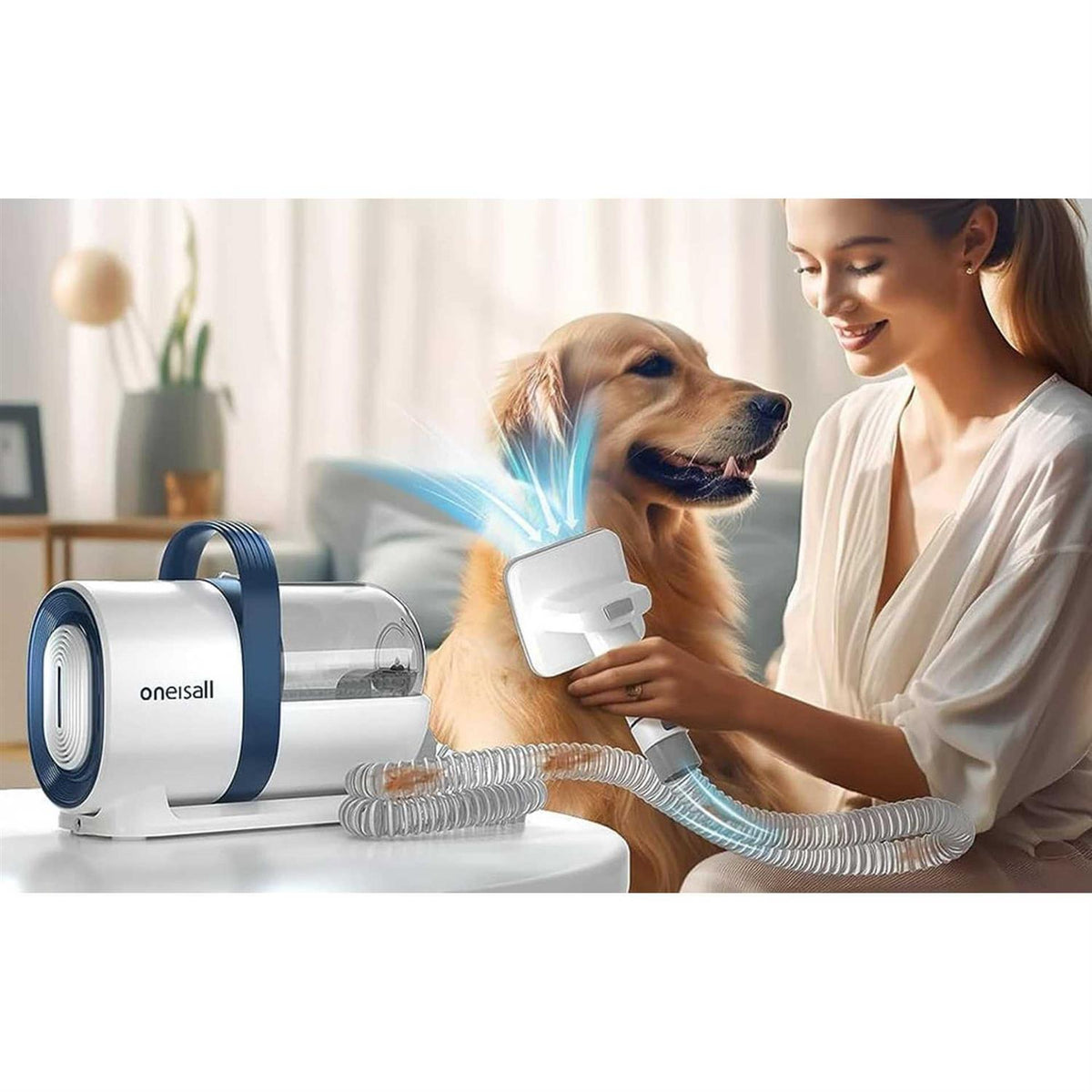 Dog Hair Vacuum & Dog Grooming Kit O86226