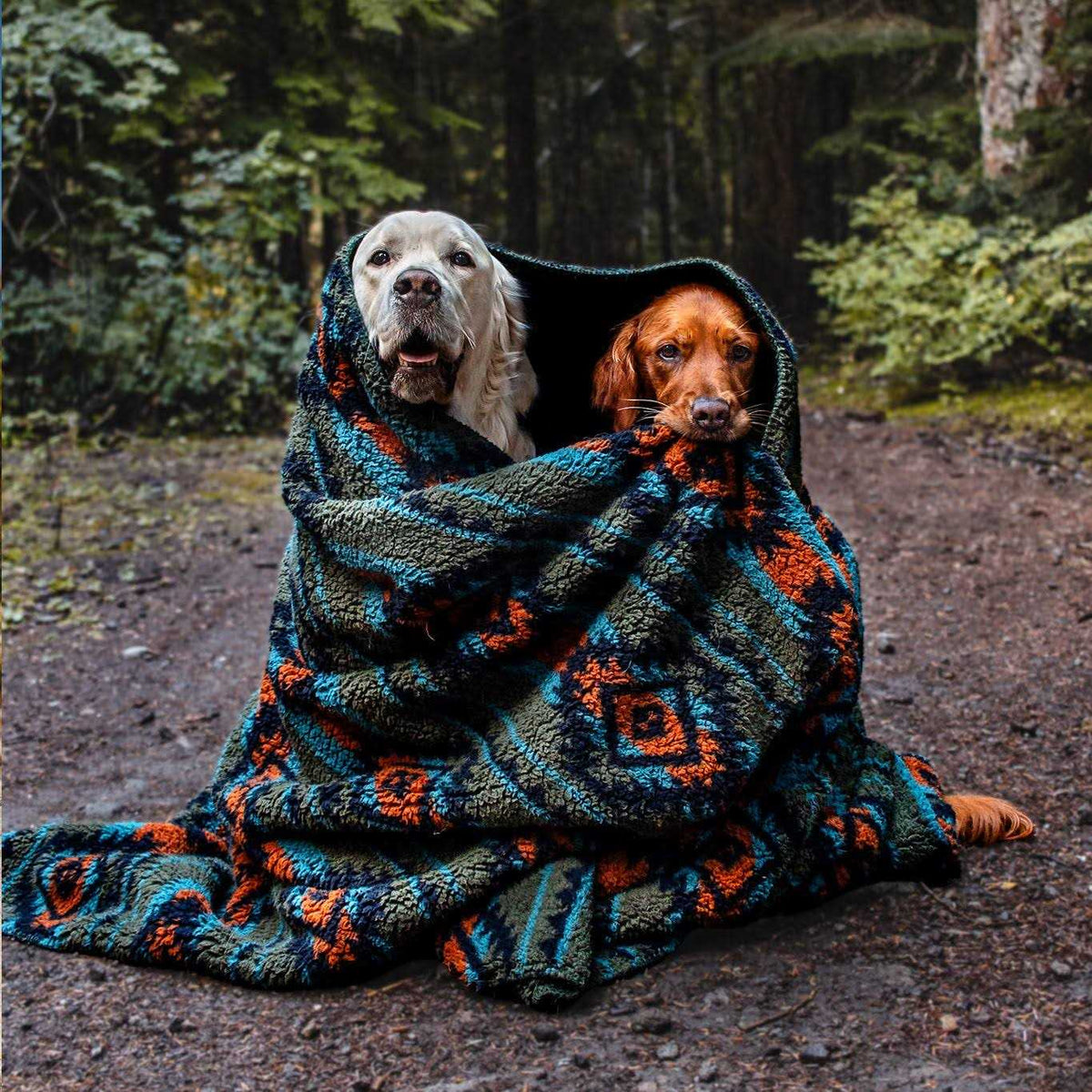Sherpa Fleece Waterproof Blanket L38995