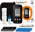 Blood Glucose Monitor Kit with 100 Test Strips, 100 Lancets, Meter, Lancing Device, Control Solution, Travel Case F800