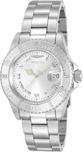Silver Dial Diamond Accented Watch D3393