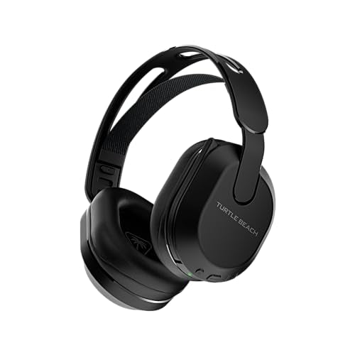 Wireless Gaming Headset with Bluetooth, Memory Foam Cushions, Flip-to-Mute Mic Q454