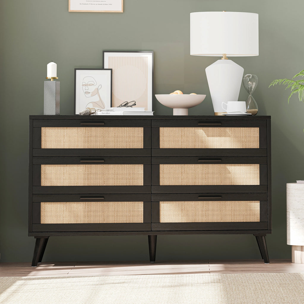6 Drawer Double Dresser Chest Y963874