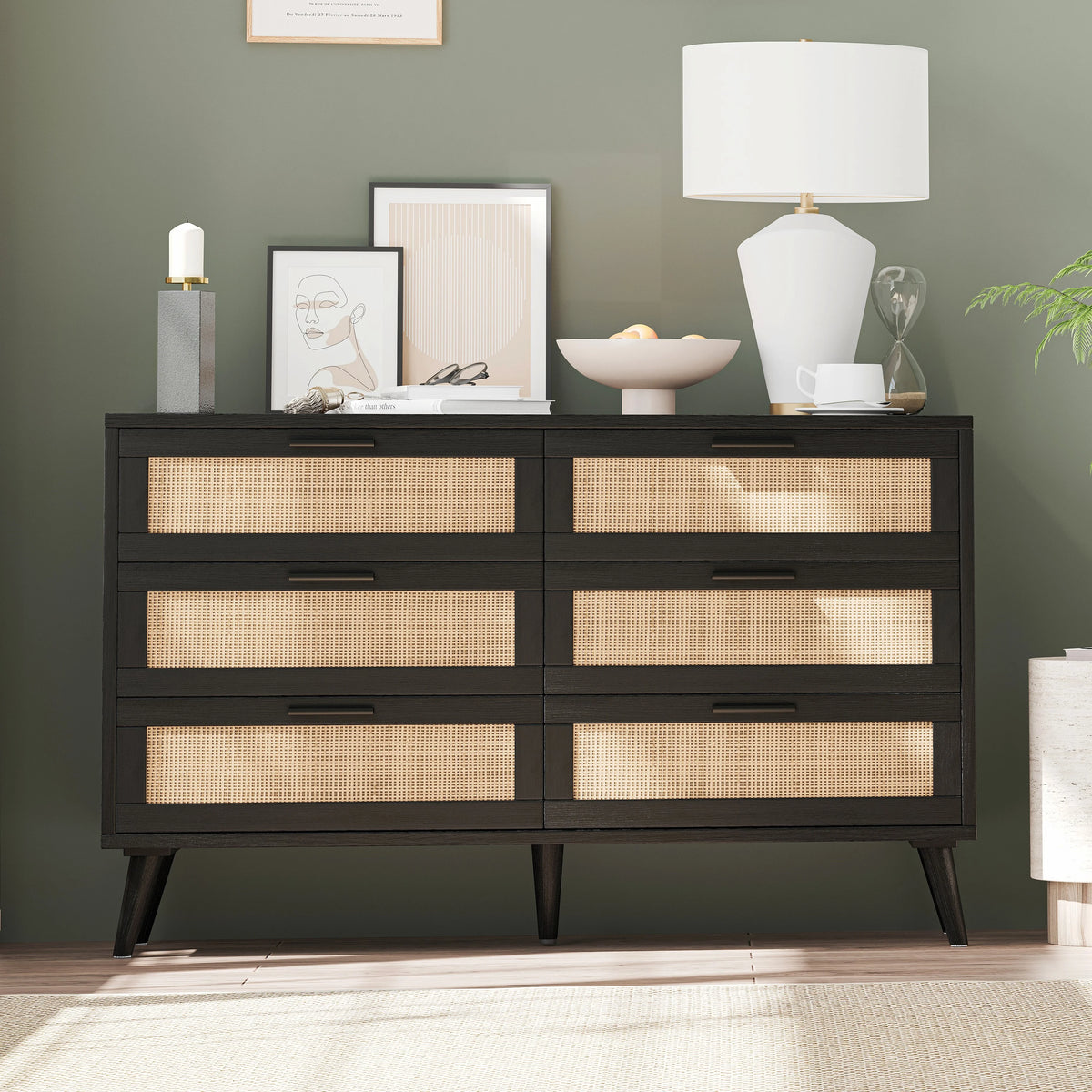 6 Drawer Double Dresser Chest Y963874