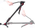 Aluminum Portable Fluid Head Camera Monopod 71.4 Max Height 10 Kilograms Max Load Capacity R205346