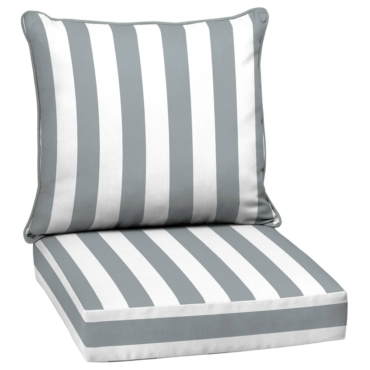 Cabana Stripe Outdoor Deep Seat Set K75870