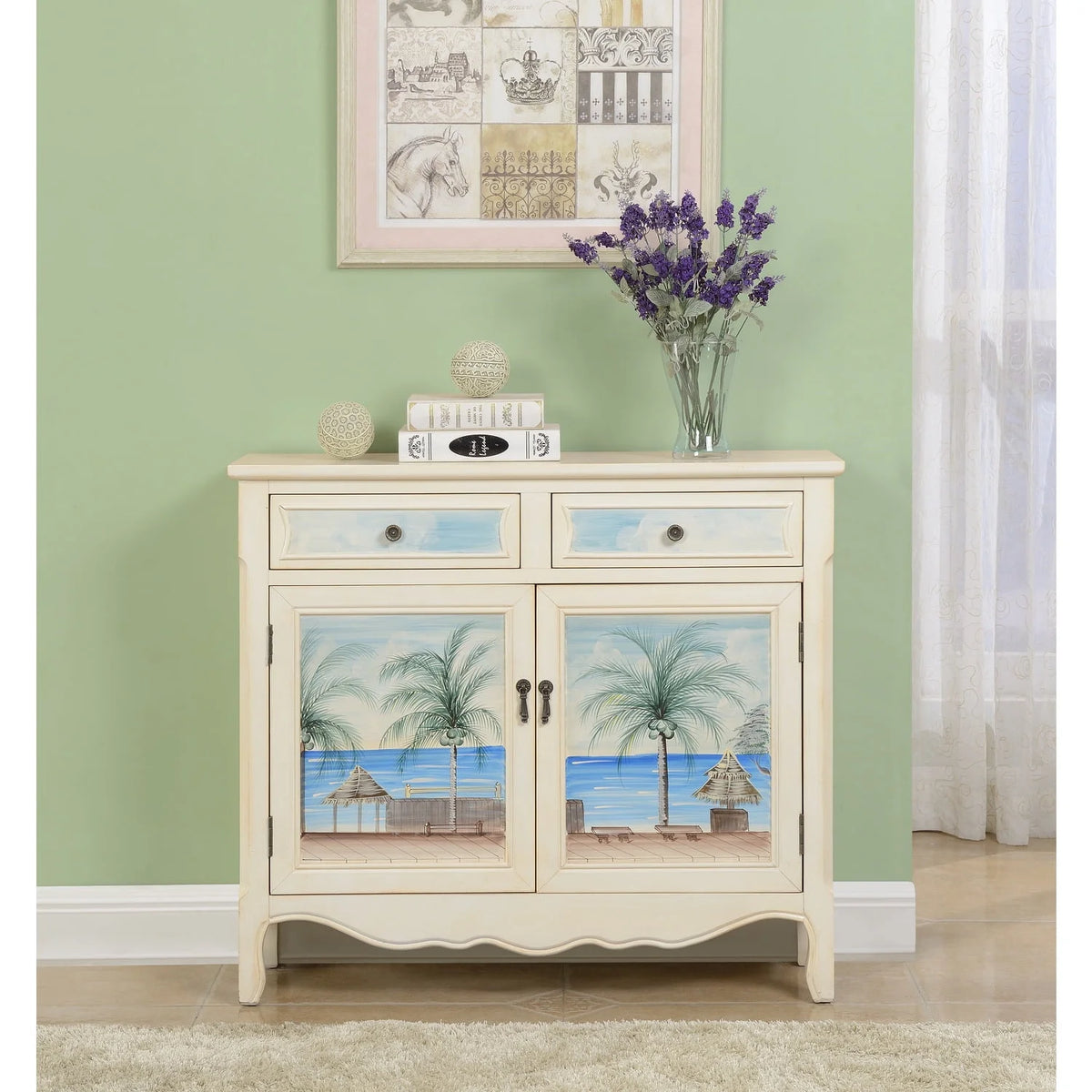 Two Drawer Two Door Cupboard K388016