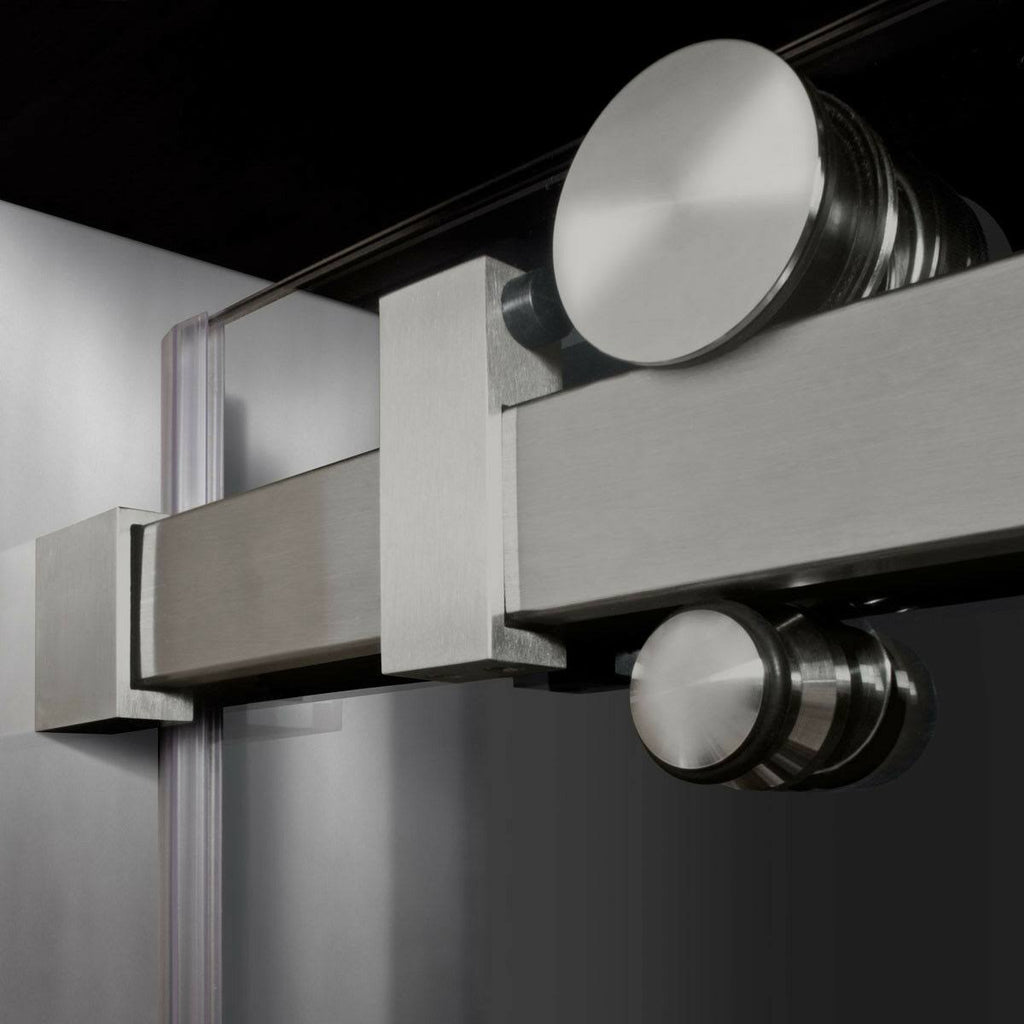 Semi-Frameless Sliding Shower Doors Chrome E859847