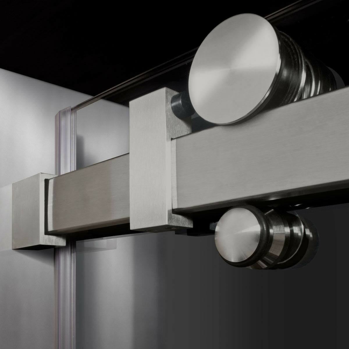 Semi-Frameless Sliding Shower Doors Chrome E859847