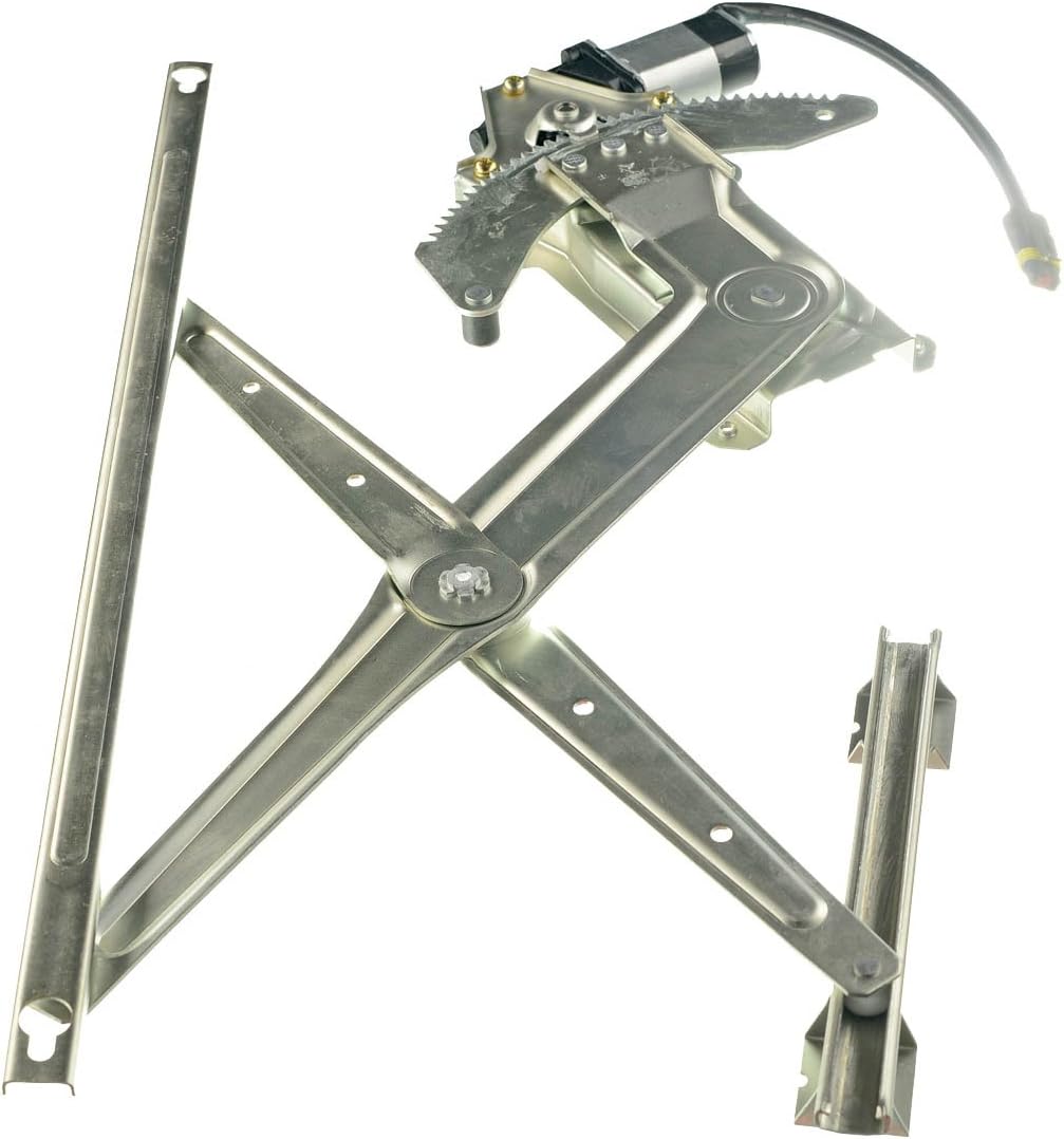 Front Left Driver Side Power Window Regulator with Motor for Dodge Ram 1500 2500 3500 1994-2002 Pack of 2 S1355