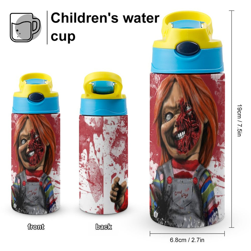 Insulated Stainless Steel Water Bottle With Straw K463