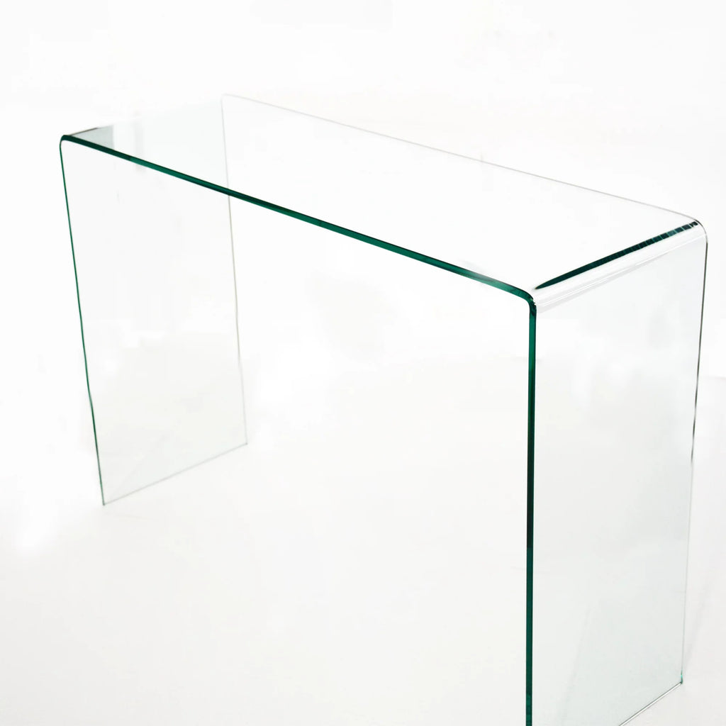 Transparent Tempered Glass Console Table N732