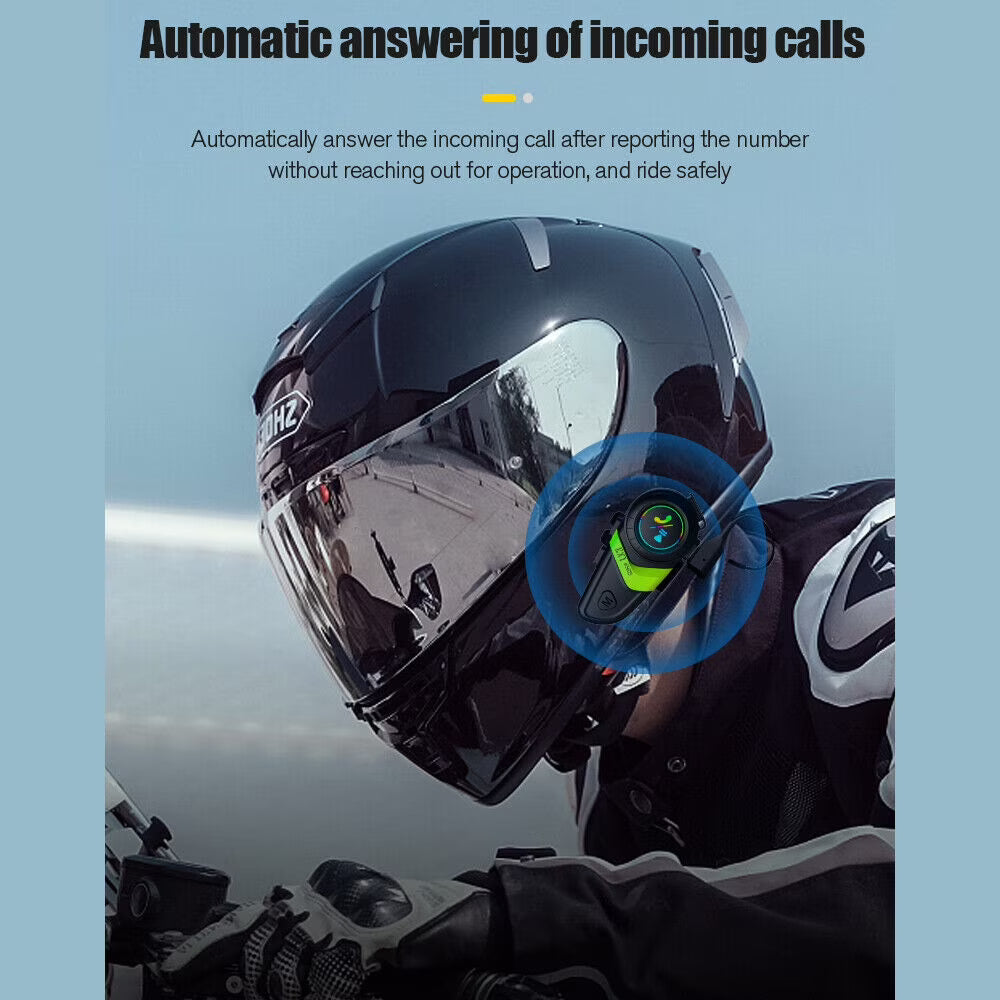 Wireless Bluetooth 5.0 Motorcycle Helmet Headset Speaker and Headphone V140585