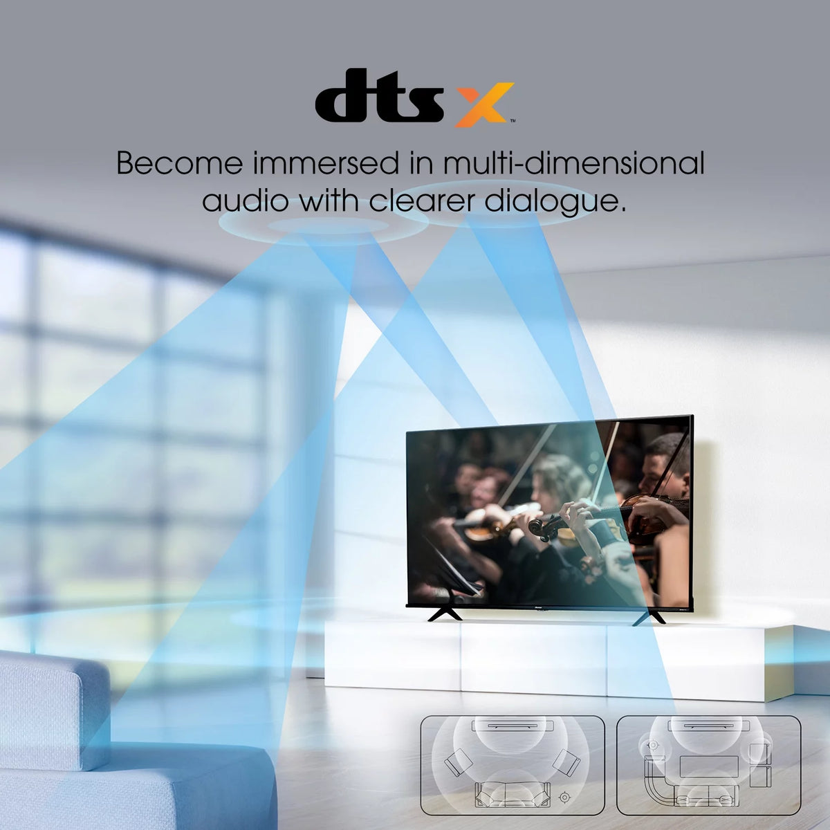 55-Inch 4K UHD Google Smart TV F656